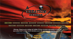 Desktop Screenshot of creationseminar.net